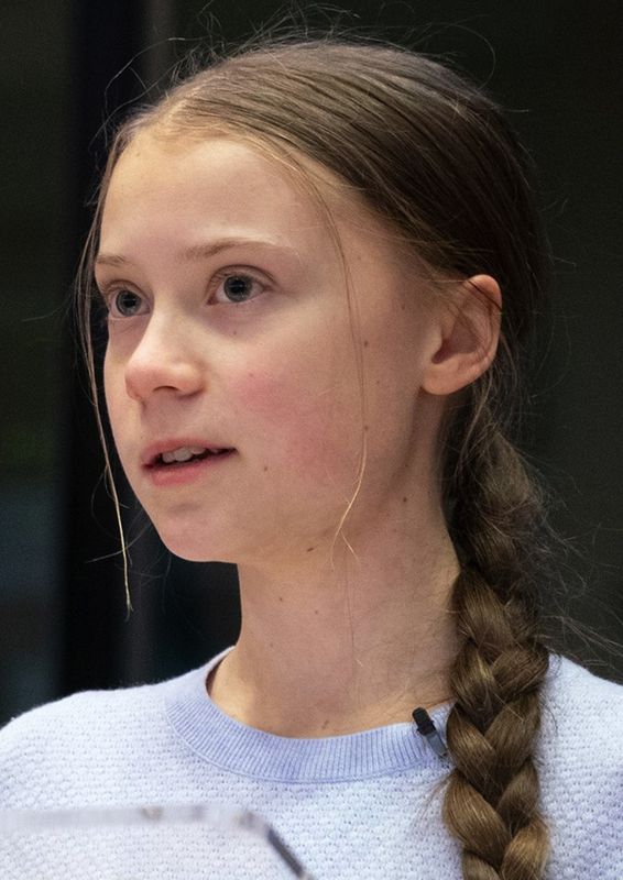 Greta Thunberg — born January 3, 2003