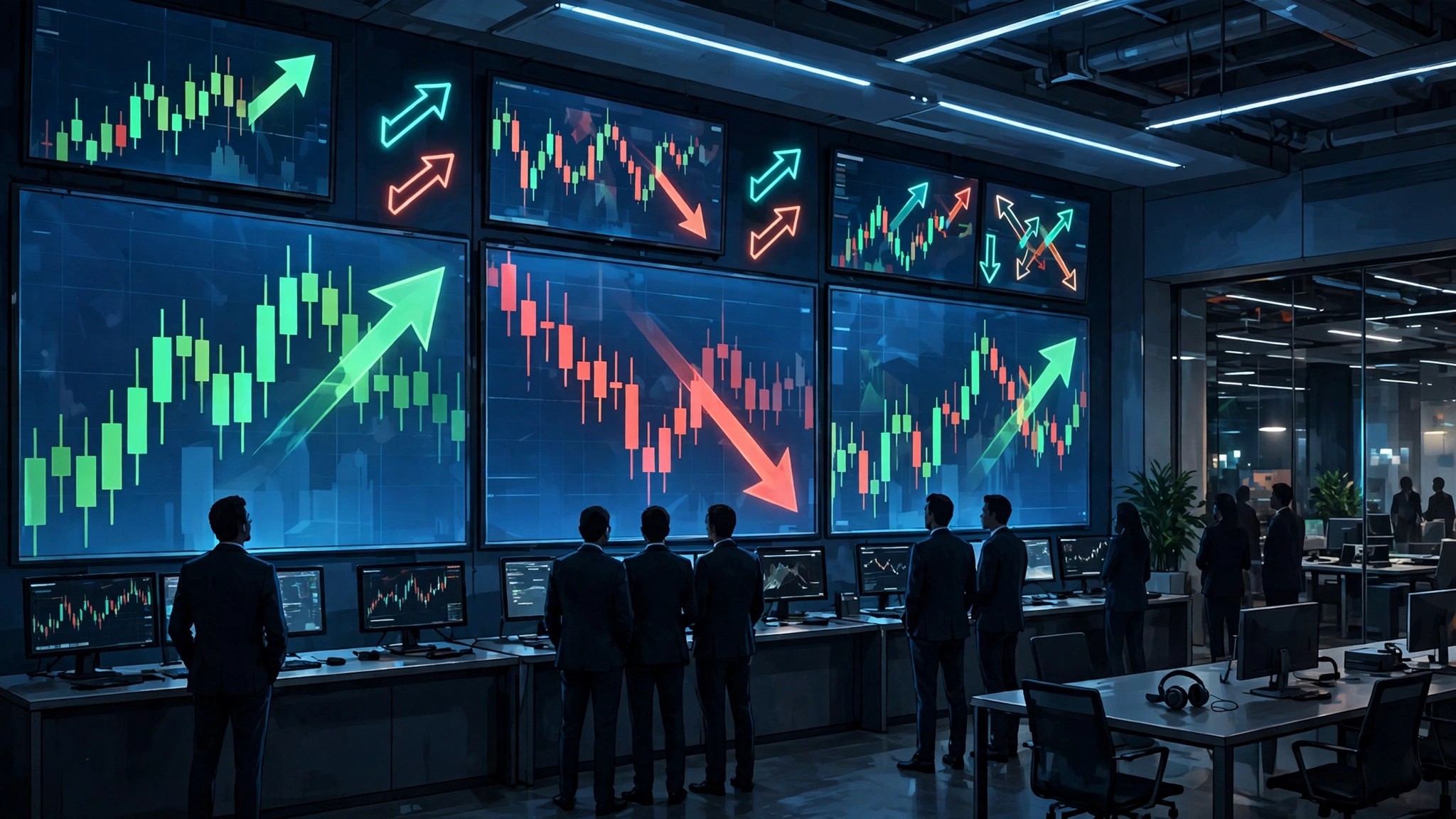 Earnings Season Splits Wall Street: Dow Jumps 1% as Netflix Stumbles and SpaceX Soars